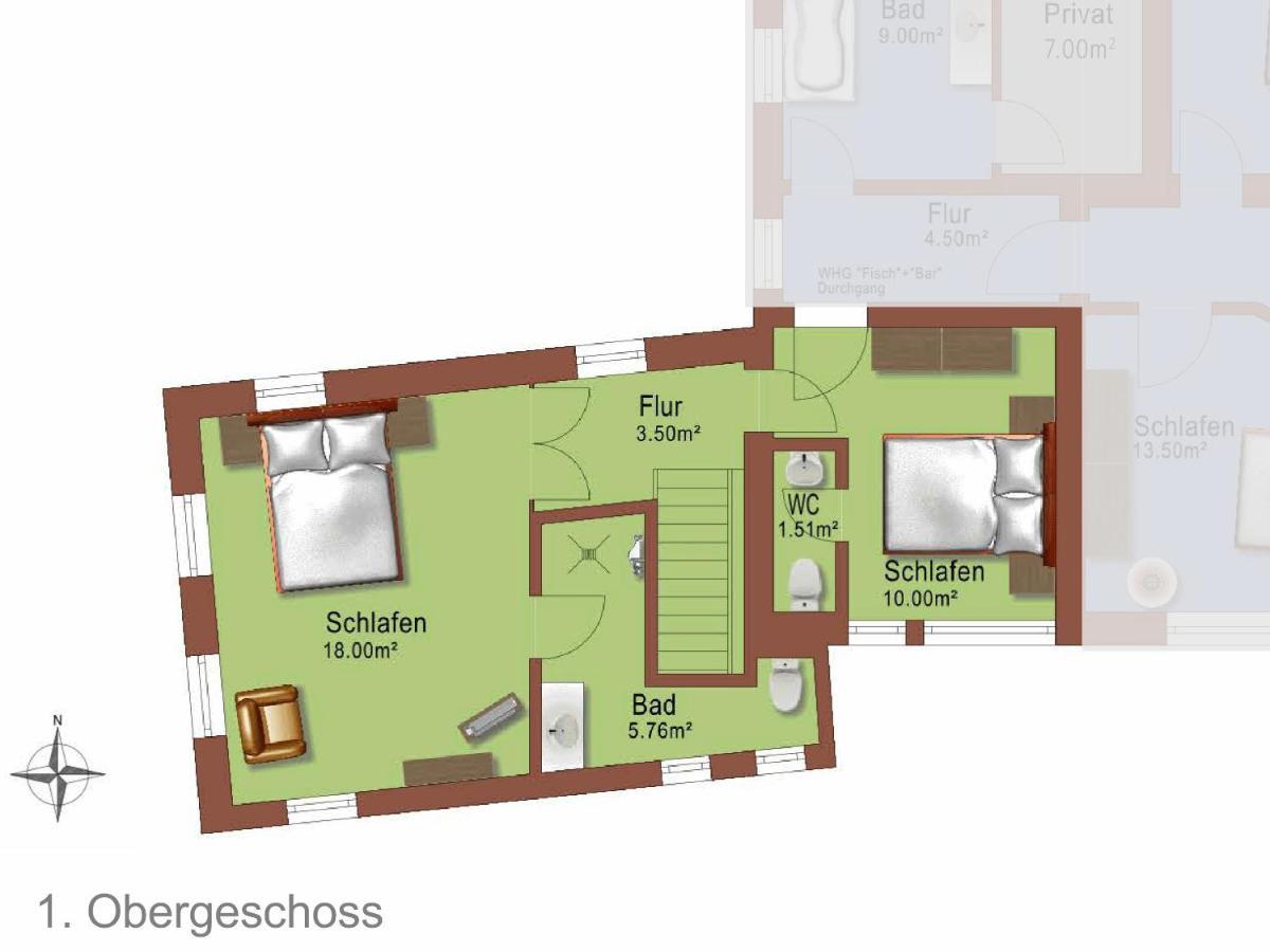 Ferienhaus Oberstaader Fewo Maisonette Ohningen Bagian luar foto
