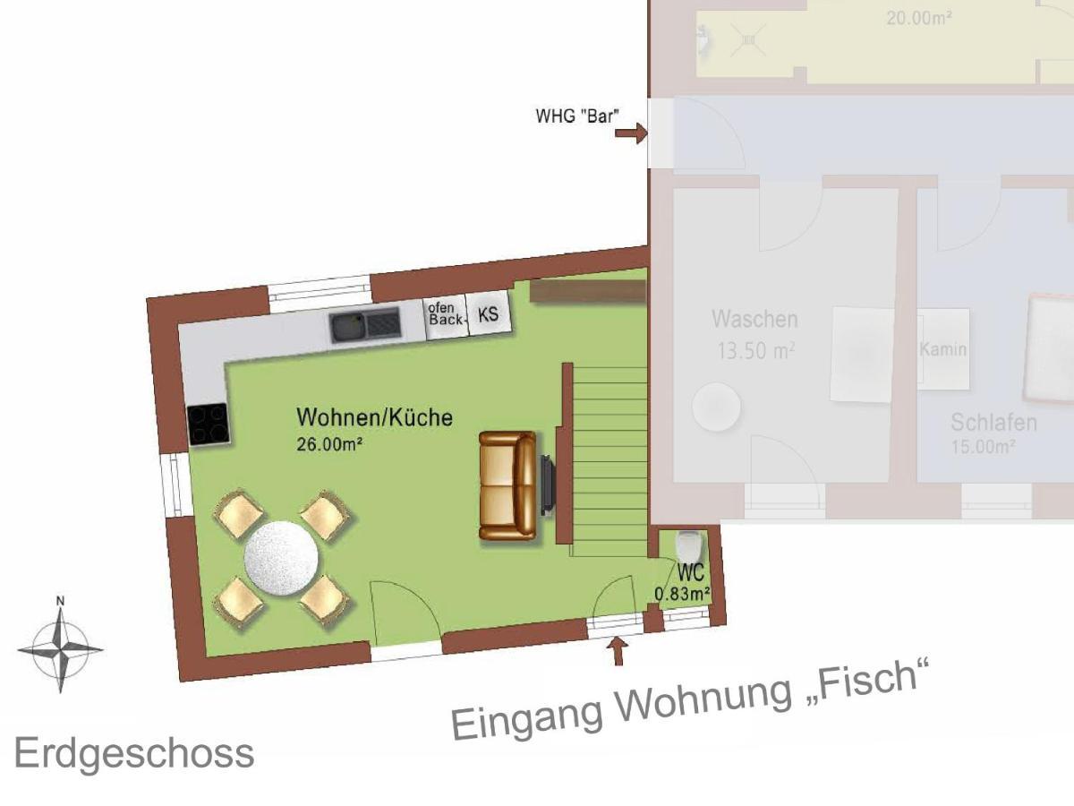 Ferienhaus Oberstaader Fewo Maisonette Ohningen Bagian luar foto