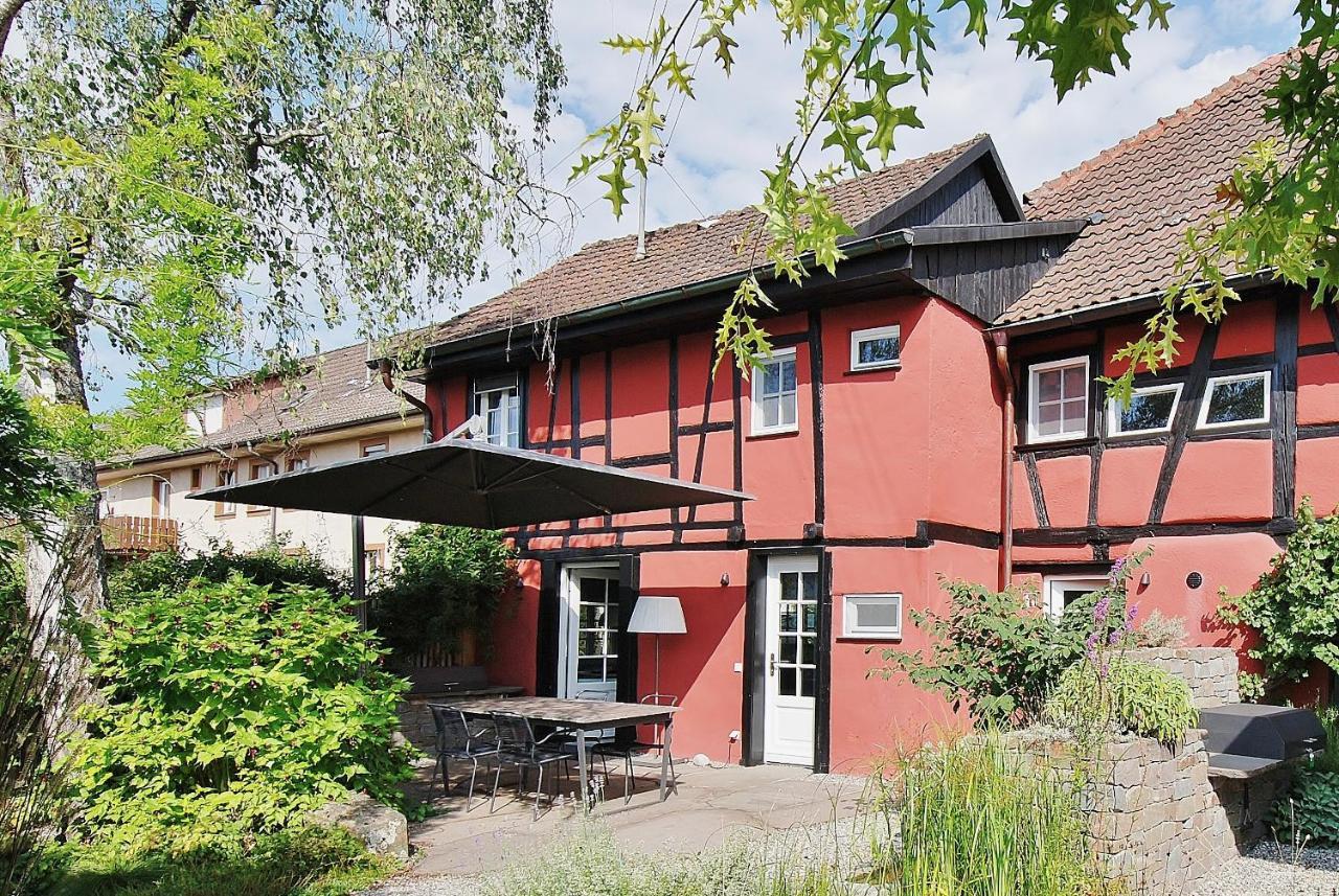 Ferienhaus Oberstaader Fewo Maisonette Ohningen Bagian luar foto